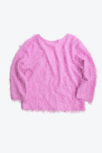 Load image into Gallery viewer, JR-S.COM | MADE IN MEXICO Y2K HARRY V-NECK SWEATER / PINK [USED]