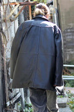 Load image into Gallery viewer, DELUSION JACKET / BLACK WASHED LEATHER