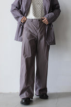 Load image into Gallery viewer, TUXEDO TROUSER / ANTIQUE LAVENDER POPLIN [20%OFF]