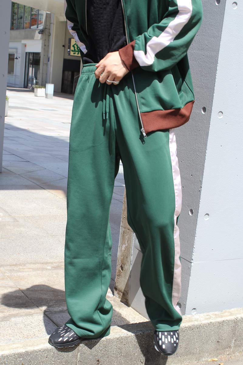 TRACK PANTS / FALL GREEN [40%OFF]