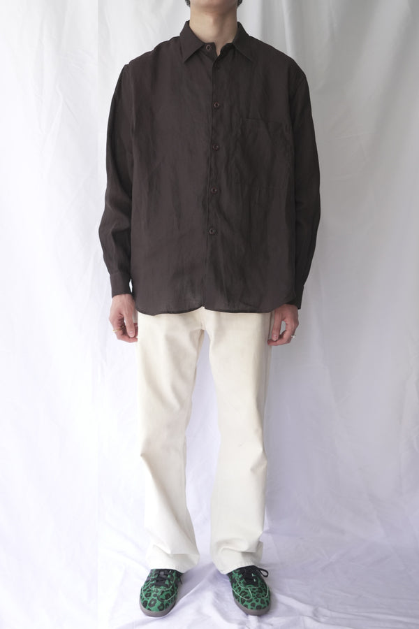 R20 SHIRT-8 WEATHER SHIRT PK / HUMIC PAPER GABARDINE