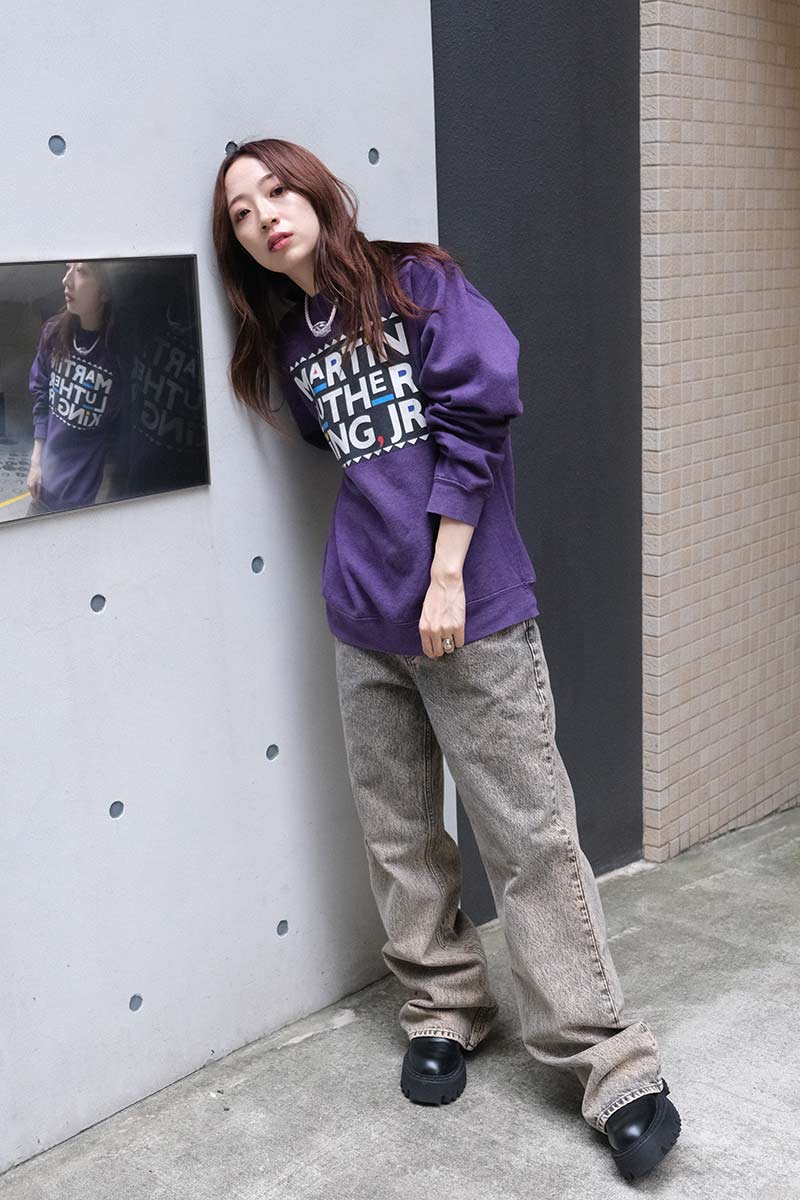 노브랜드 | 90년대 마틴 루터 킹 주니어 스웨트셔츠 [USED]