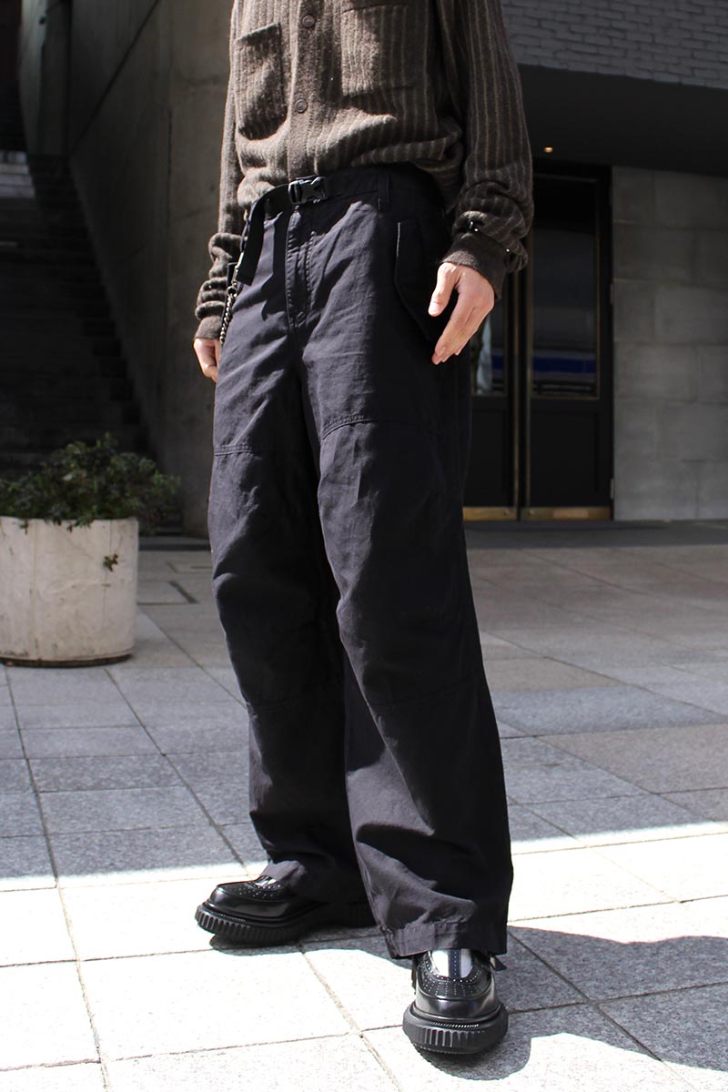 GLOOM CARGO TROUSERS / BLACK [40% 할인]