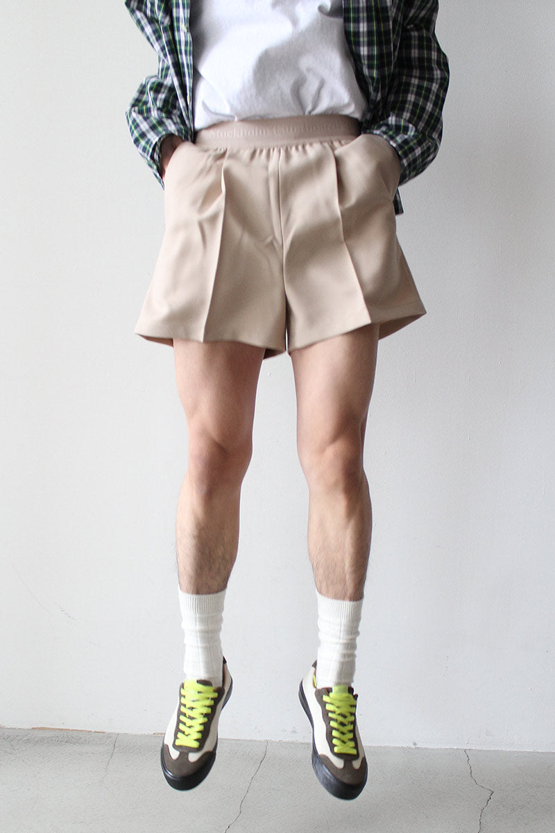 LOOSE SHORTS / BEIGE [50% OFF]