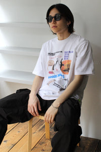 CARLOS NUÑEZ - 'HOW DO YOU FEEL.' S/S TEE / WHITE [神戸店]