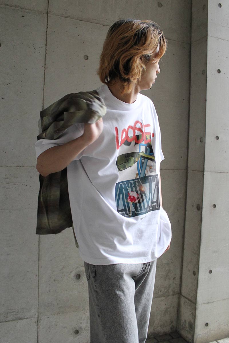 CLAY ARLINGTON - 'ANIMA' S/S TEE / WHITE [60%OFF]