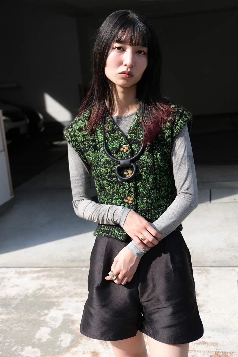 UNION NECKLACE / BLACK