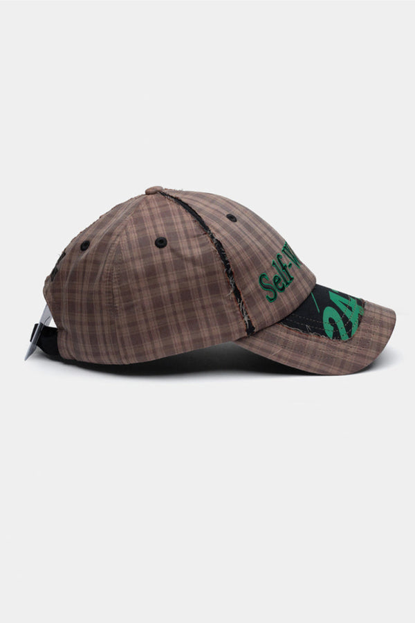 TABLOID CAP / BROWN TARTAN/BLACK [6月入荷予定］