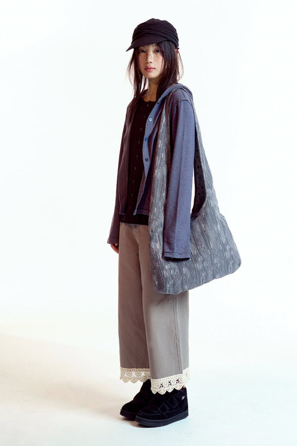 EMA REVERSIBLE CROSS BAG / CHARCOAL