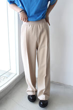 Load image into Gallery viewer, ELAINE ELASTIC TROUSERS / BEIGE