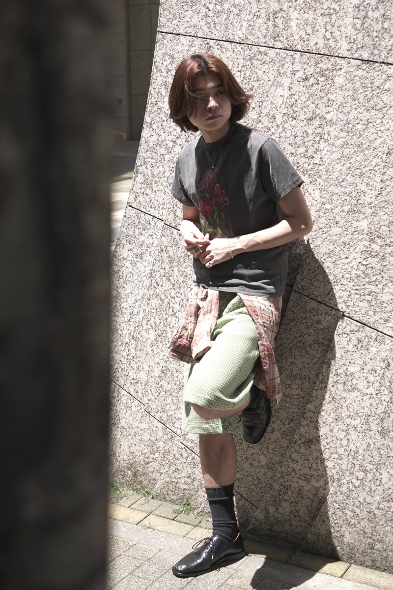 FADED TULIP T-SHIRT / GREY