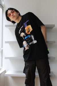 CARLOS NUÑEZ - 'HOW DO YOU FEEL.' S/S TEE / BLACK [神戸店]