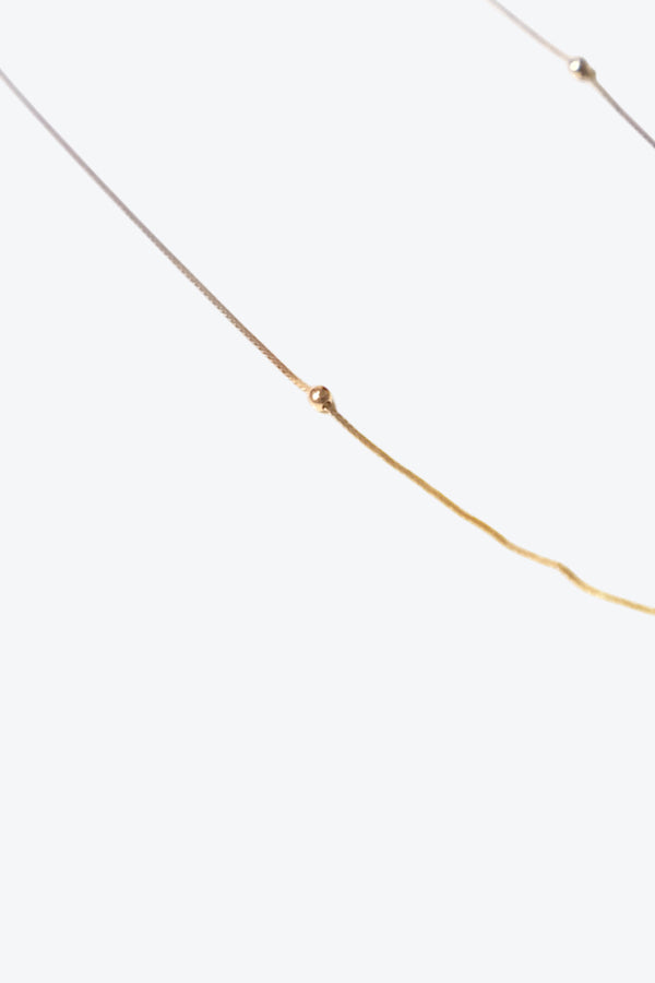 14K GOLD NECKLACE 0.99G / GOLD