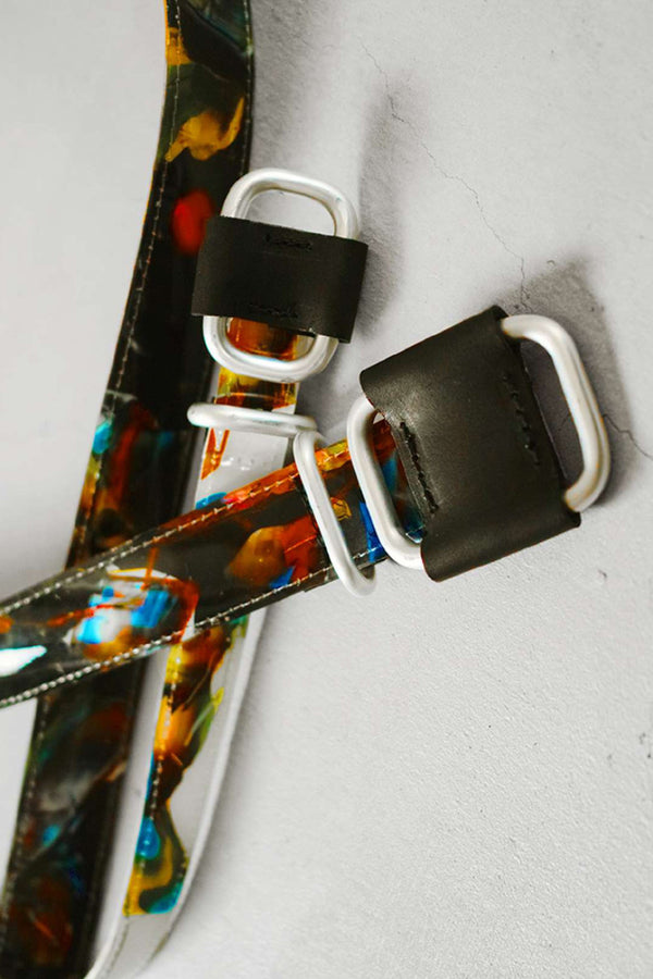 AL BELT PAINT 20MM SHORTBUCKLE / BLACK PAINT