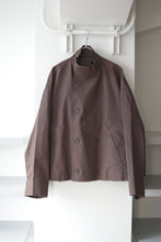 Load image into Gallery viewer, S17 NO.286 CROPPED OVERSIZED JACKET / BROWN COATED [金沢店]