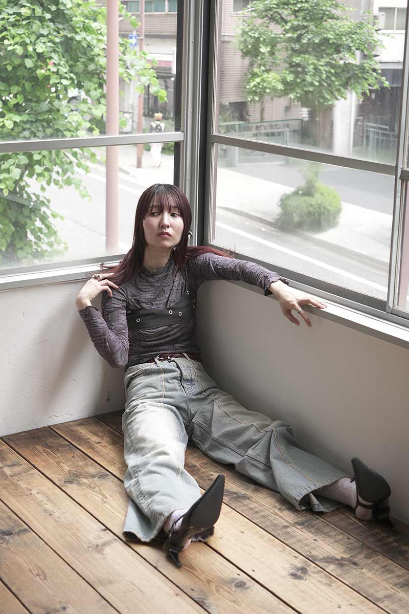 DALLA TOP / BROWN [20%OFF]