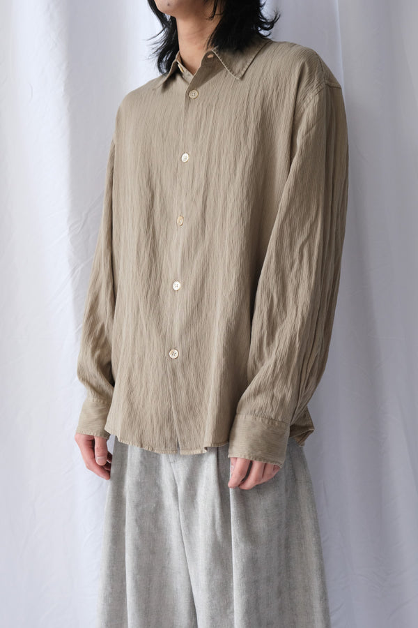 BEYOND SHIRT / SAGE HAZE CEREMONY VISCOSE