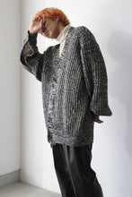 Load image into Gallery viewer, WO/CO MELANGE CARDIGAN / IVORY x BLACK [30%OFF]