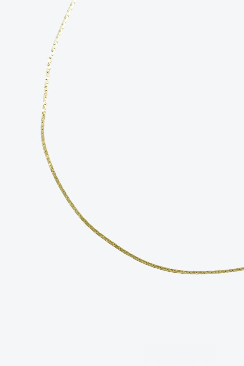 MADE IN ITALY 14K GOLD NECKLACE 1.63G / GOLD