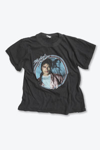 FANTASY | MADE IN PAKISTAN 80'S MICHAEL JACKSON PRINT SINGLE STITCH T-SHIRT [USED]