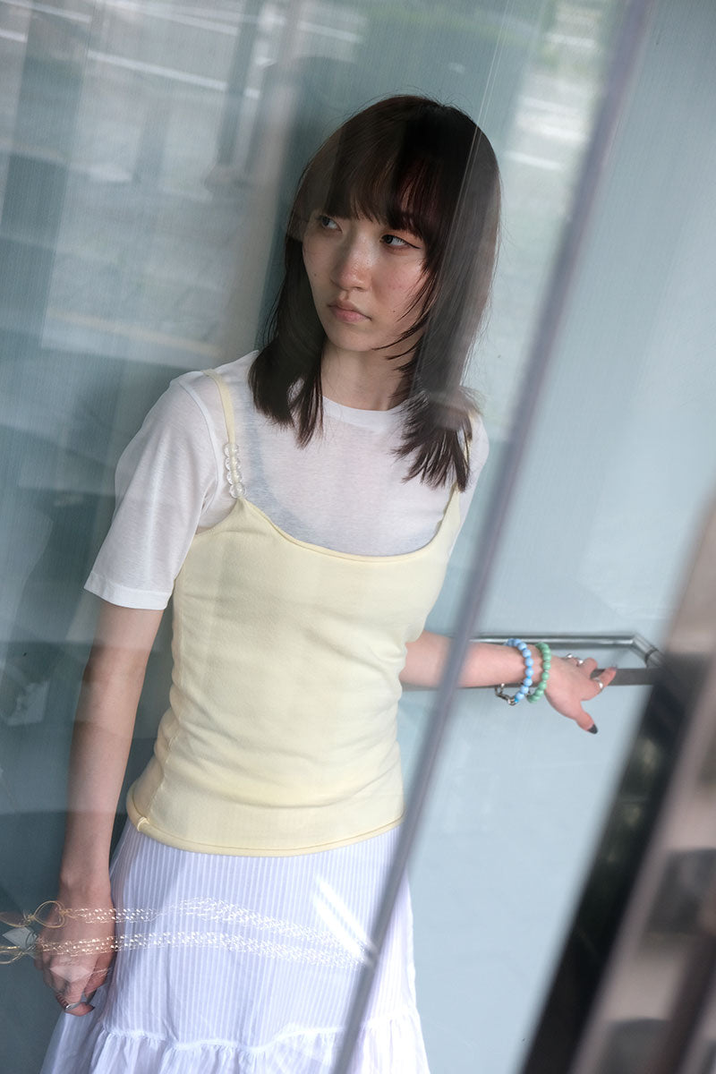 ZALEA TOP / YELLOW [20% OFF]