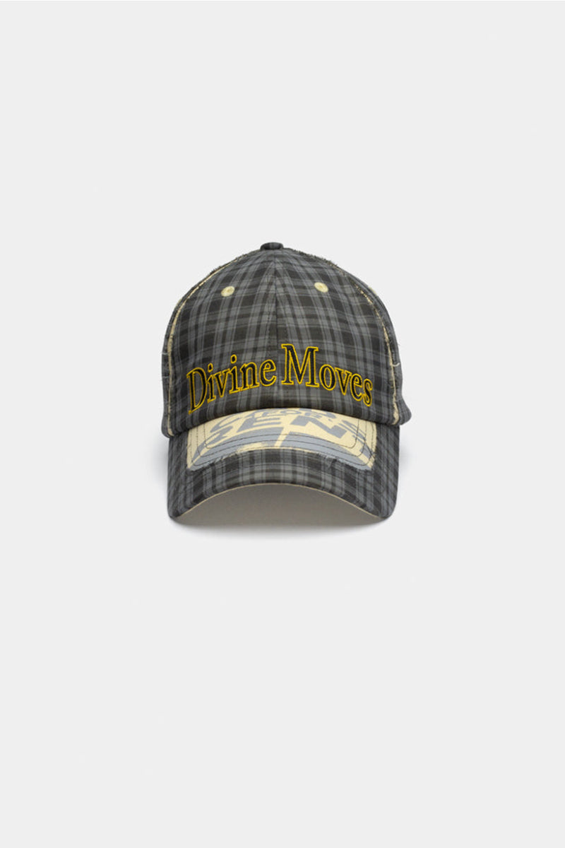 TABLOID CAP / YELLOW/GRAY TARTAN [6月入荷予定］