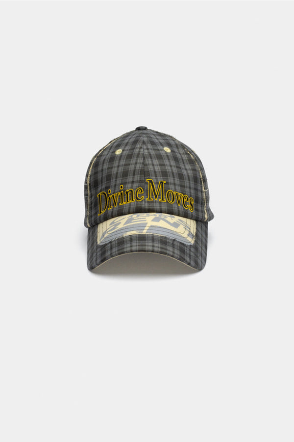 TABLOID CAP / YELLOW/GRAY TARTAN [6月入荷予定］