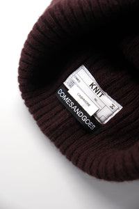 WOOL STANDARD KNIT / BLACK 