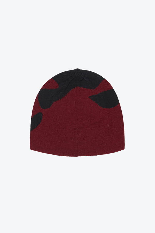 MAGMA WOOL BEANIE / DARK RED [20%OFF]