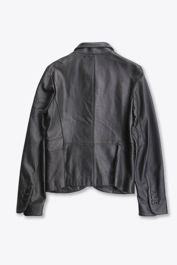 TAHARI | 90'S GENUINE LEATHER JACKET [USED]