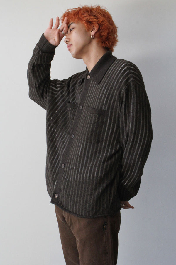 SLING SHIRT / DARK KHAKI [50%OFF]