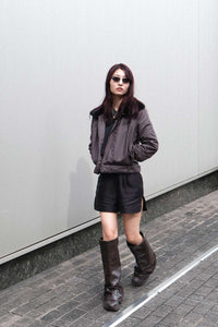 JACOBA JACKET / BROWN