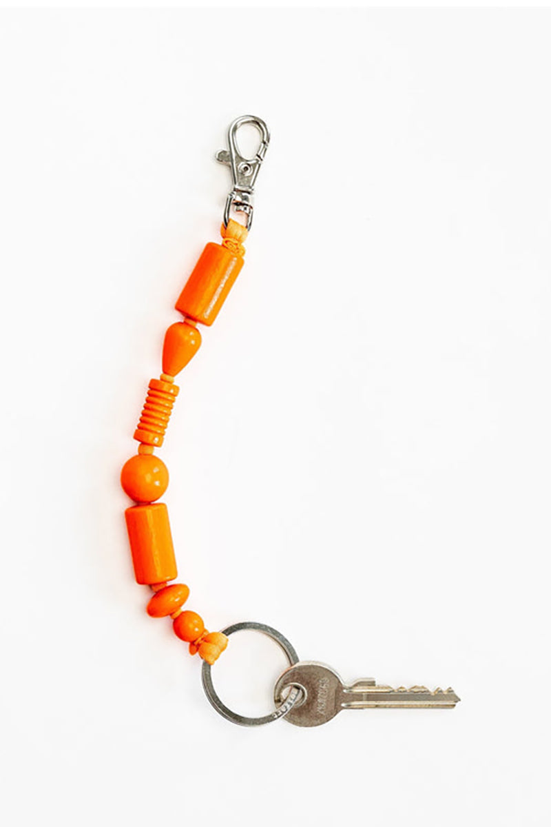 PERLENMIX SHORT KEYHOLDER / NEON ORANGE