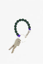 画像をギャラリービューアに読み込む, PERLEN SHORT KEYHOLDER / DARKGREEN-PURPLE