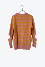 画像をギャラリービューアに読み込む, STELLA MCCARTNEY | MADE IN ITALY CUTTING DESIGN MOHAIR SWEATER [USED]