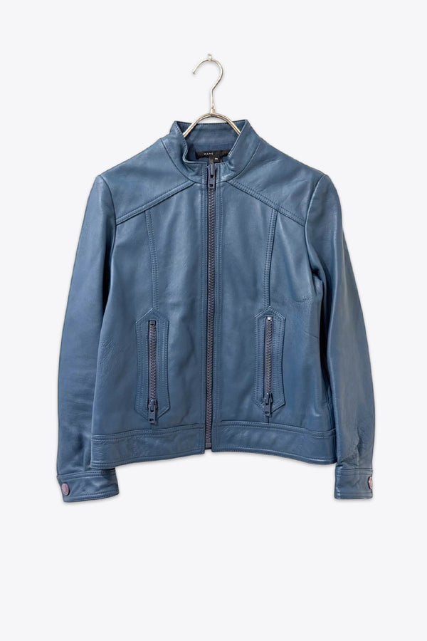 MARC JACOBS | LAMB LEATHER RIDERS JACKET [USED]