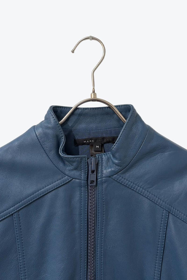 MARC JACOBS | LAMB LEATHER RIDERS JACKET [USED]