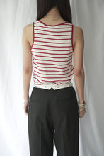 画像をギャラリービューアに読み込む, HARP TANKTOP / RED STRIPE