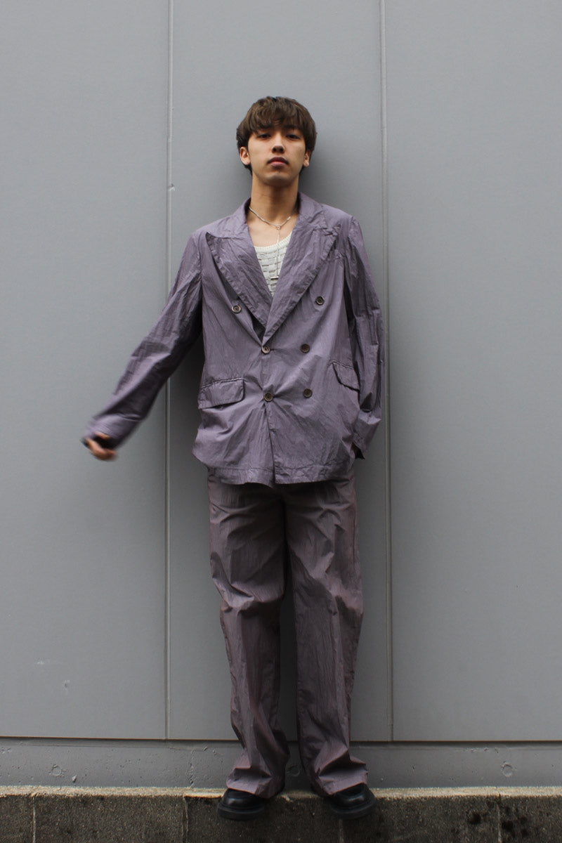 SHARP DB BLAZER / ANTIQUE LAVENDER POPLIN [50% OFF]