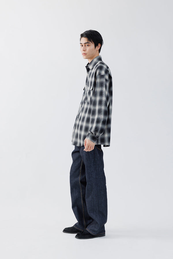 ORDINARY STRAIGHT DENIM PANTS .16 -BRANDO- / RIGID INDIGO[26AW入荷予定]