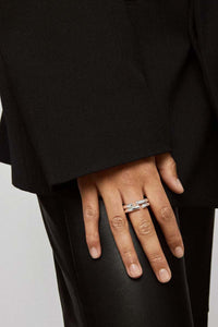 ALMOST RING THICK / POLISHED SILVER