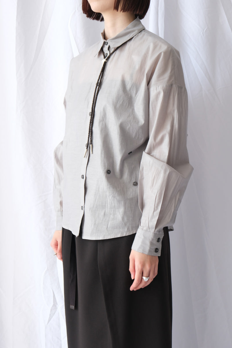 DONALD Ⅱ SHIRT / GREY