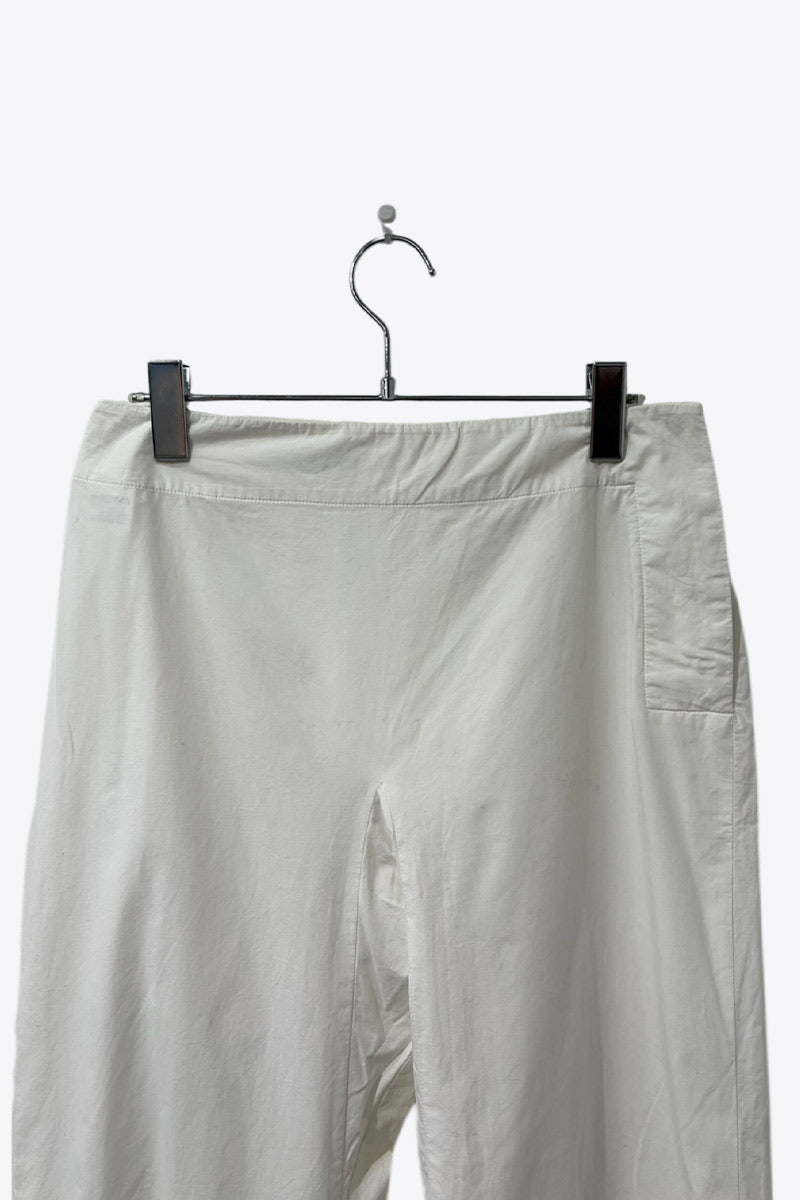 JIL SANDER | MADE IN ITALY SIDE HOOK PANTS [USED]