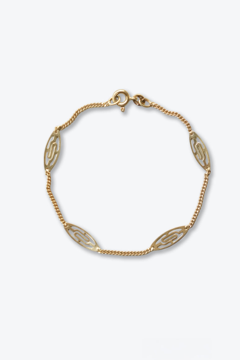 MADE IN ITALY 14K(585) GOLD BRACELET 2.14G / GOLD