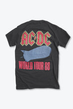 Load image into Gallery viewer, NO BRAND | MADE IN USA 88&#39;S ACDC BLOW UP YOUR VIDEO TOUR SINGLE STITCH T-SHIRT / BLACK [USED]