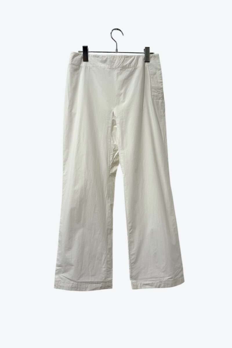 JIL SANDER | MADE IN ITALY SIDE HOOK PANTS [USED]