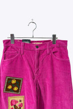 画像をギャラリービューアに読み込む, LEVI'S | ANNA SUI×LEVIS MADE IN USA CORDUROY PATCHWORK BAGGY PANTS [DEADSTOCK/NOS]