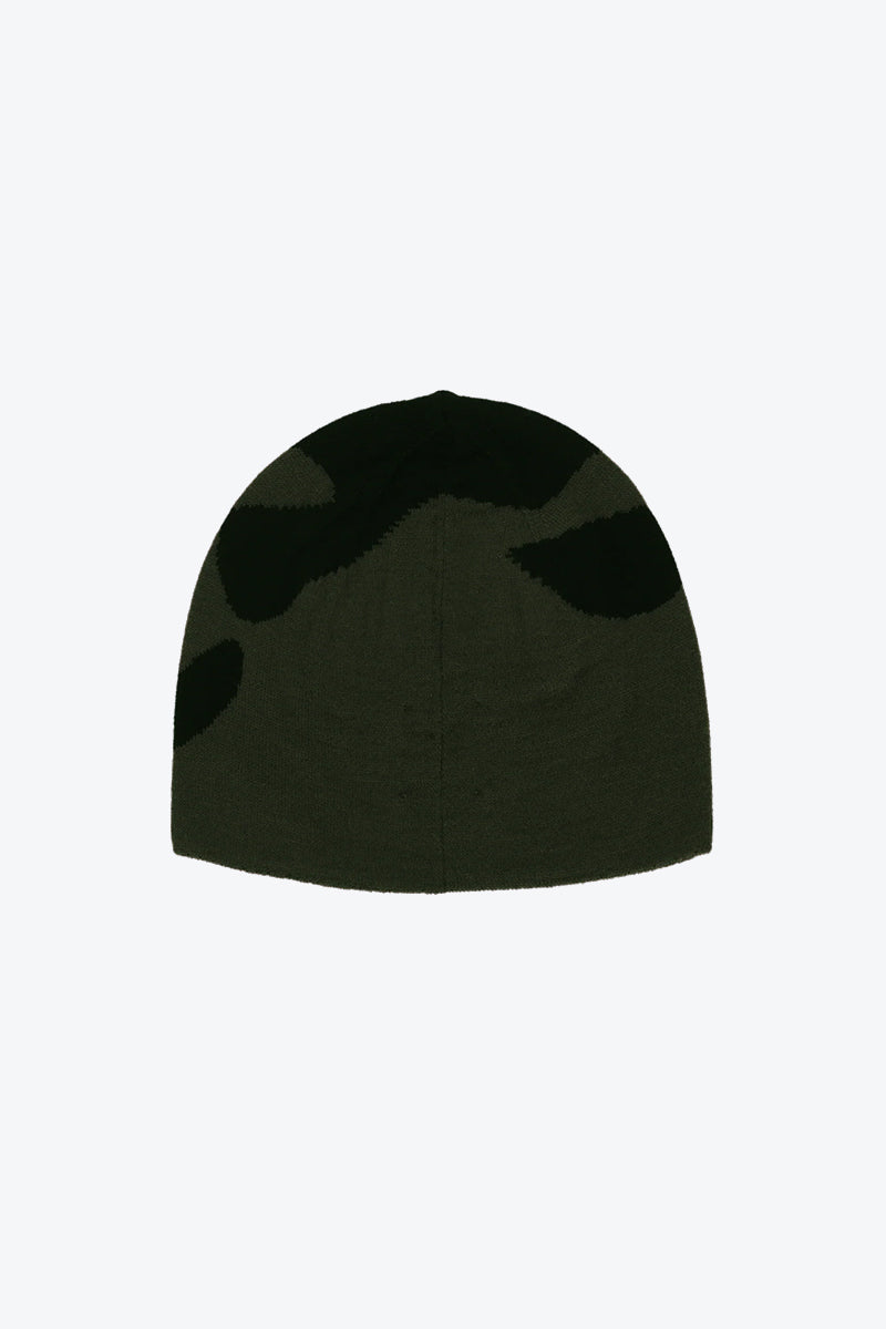 MAGMA WOOL BEANIE / DARK GREEN [20%OFF]