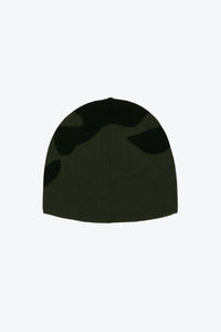 MAGMA WOOL BEANIE / DARK GREEN