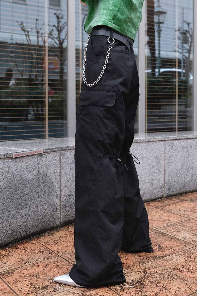 OUR LEGACY | ALLOY TROUSER / BLACK GRACE NYLON ナイロンテクニカル 